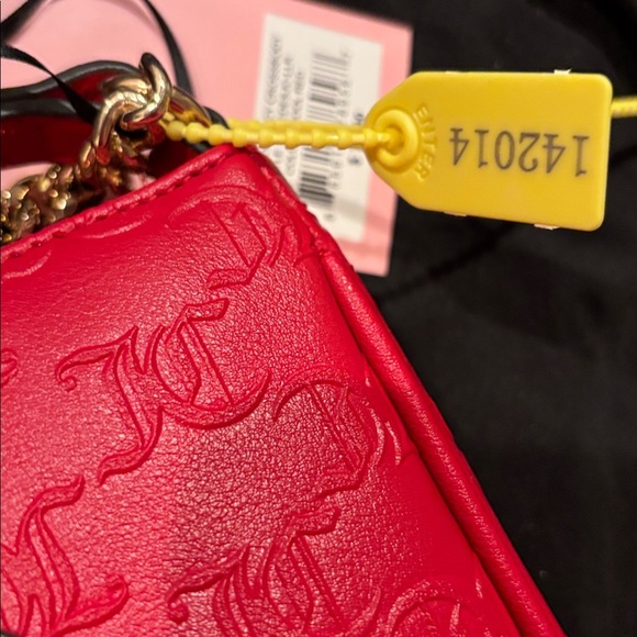 Juicy Couture Bold Red Shoulder Bag - Picture 3 of 6